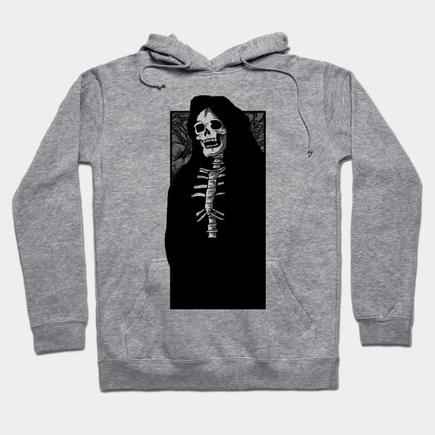 Death Figure Hoodie by DeathAnarchy